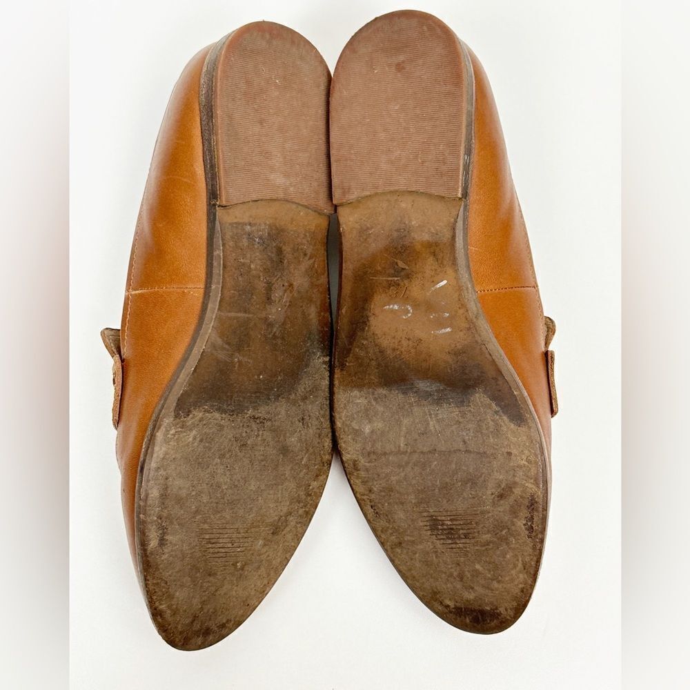 Madewell The Alex Loafer in Leather English Saddle Size 7.5 - Picture 8 of 10